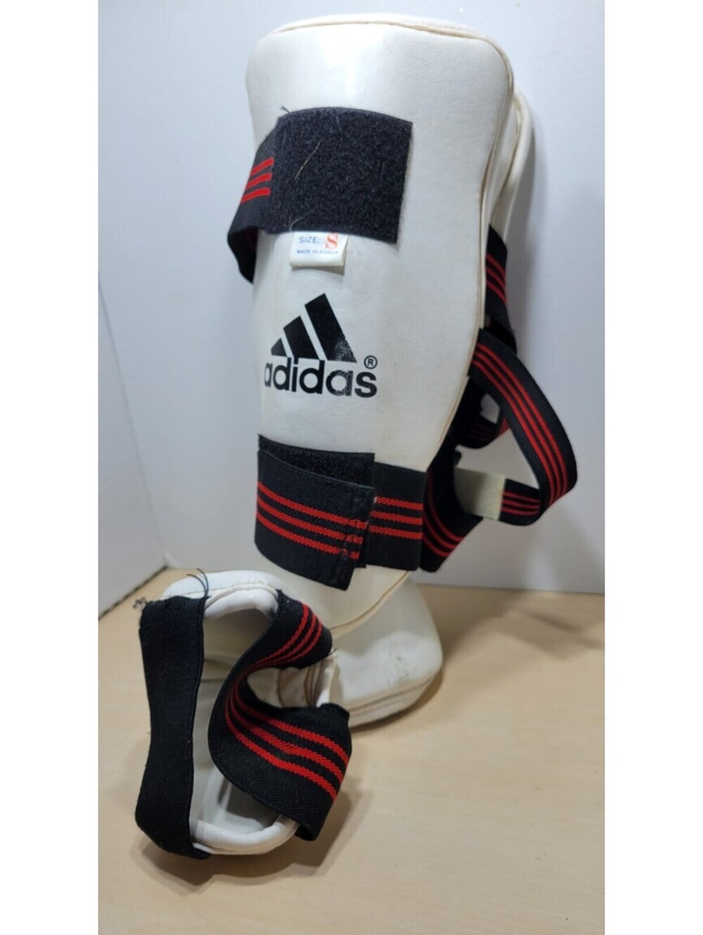 Adidas Taekwondo Shin Instep Protectors Guards Pads Small S